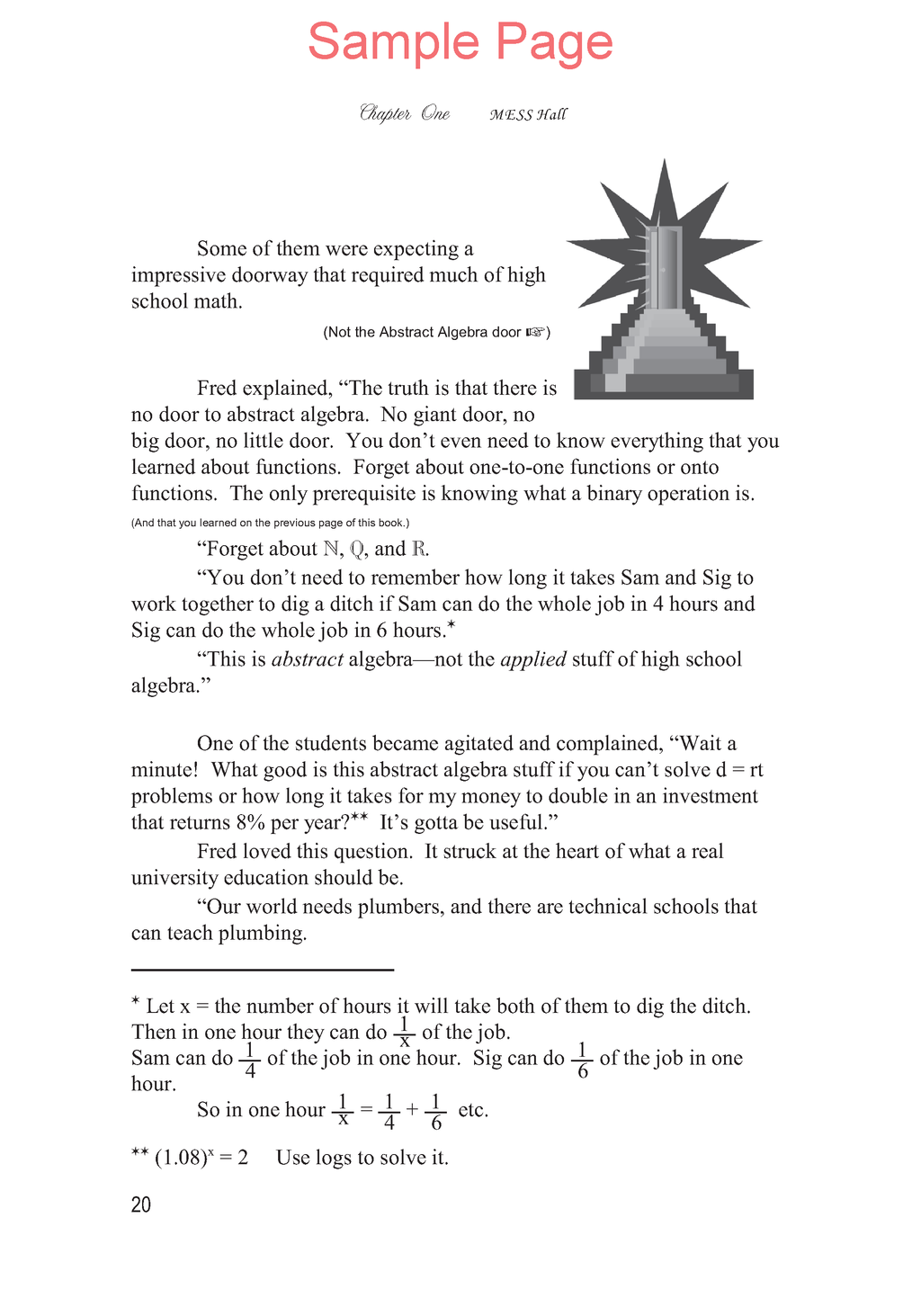 Life of Fred: Abstract Algebra