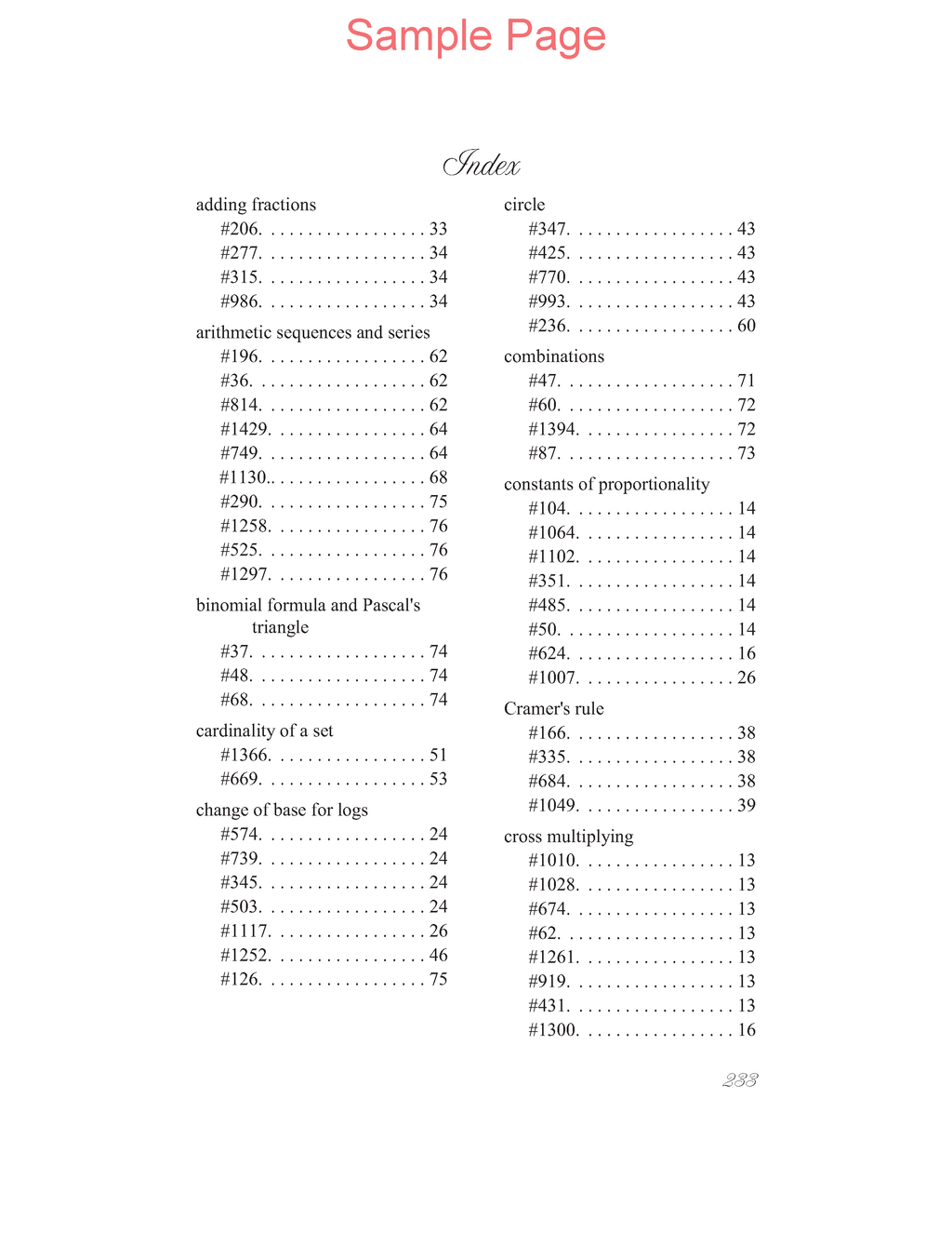Zillions of Practice Problems: Advanced Algebra