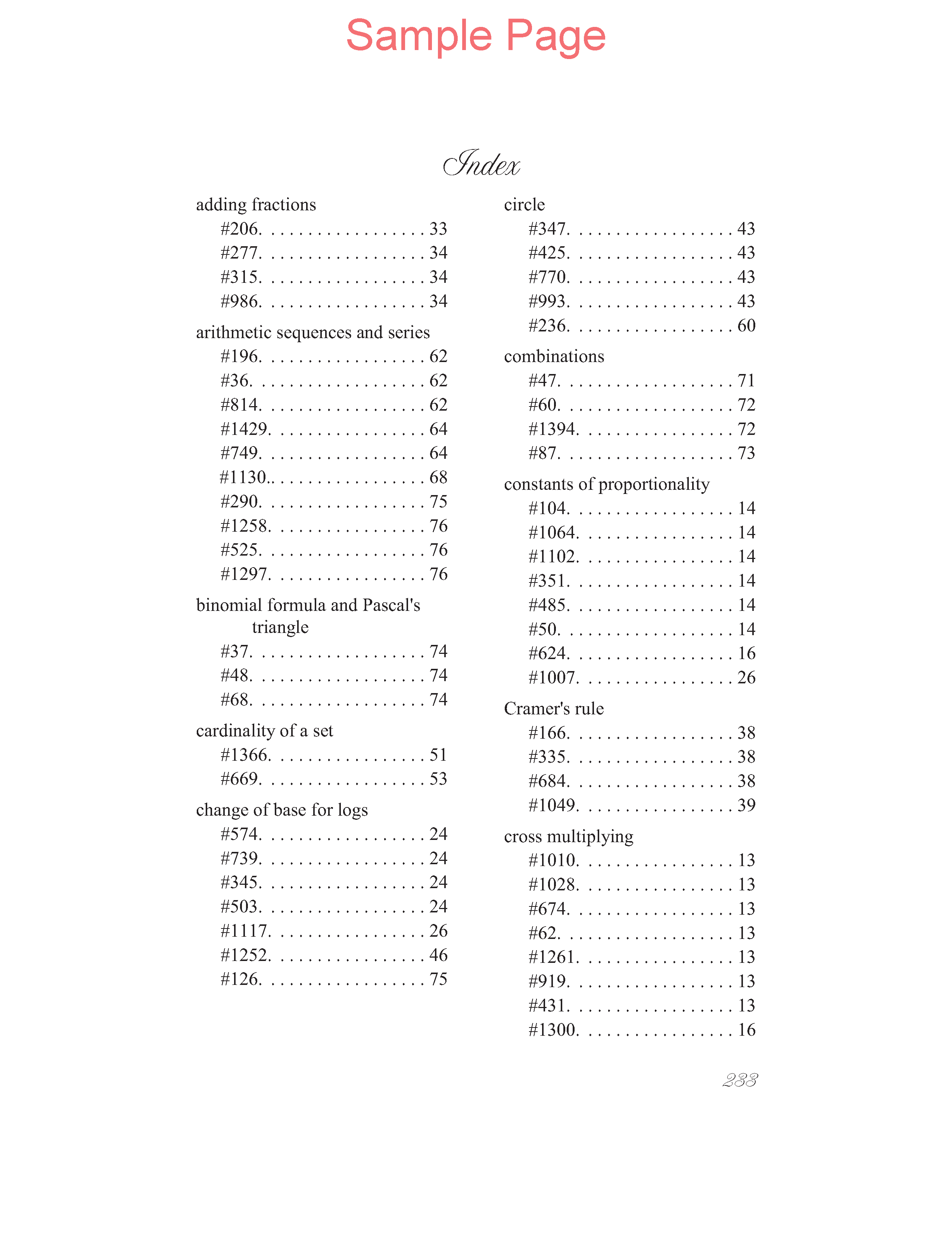 Zillions of Practice Problems: Advanced Algebra