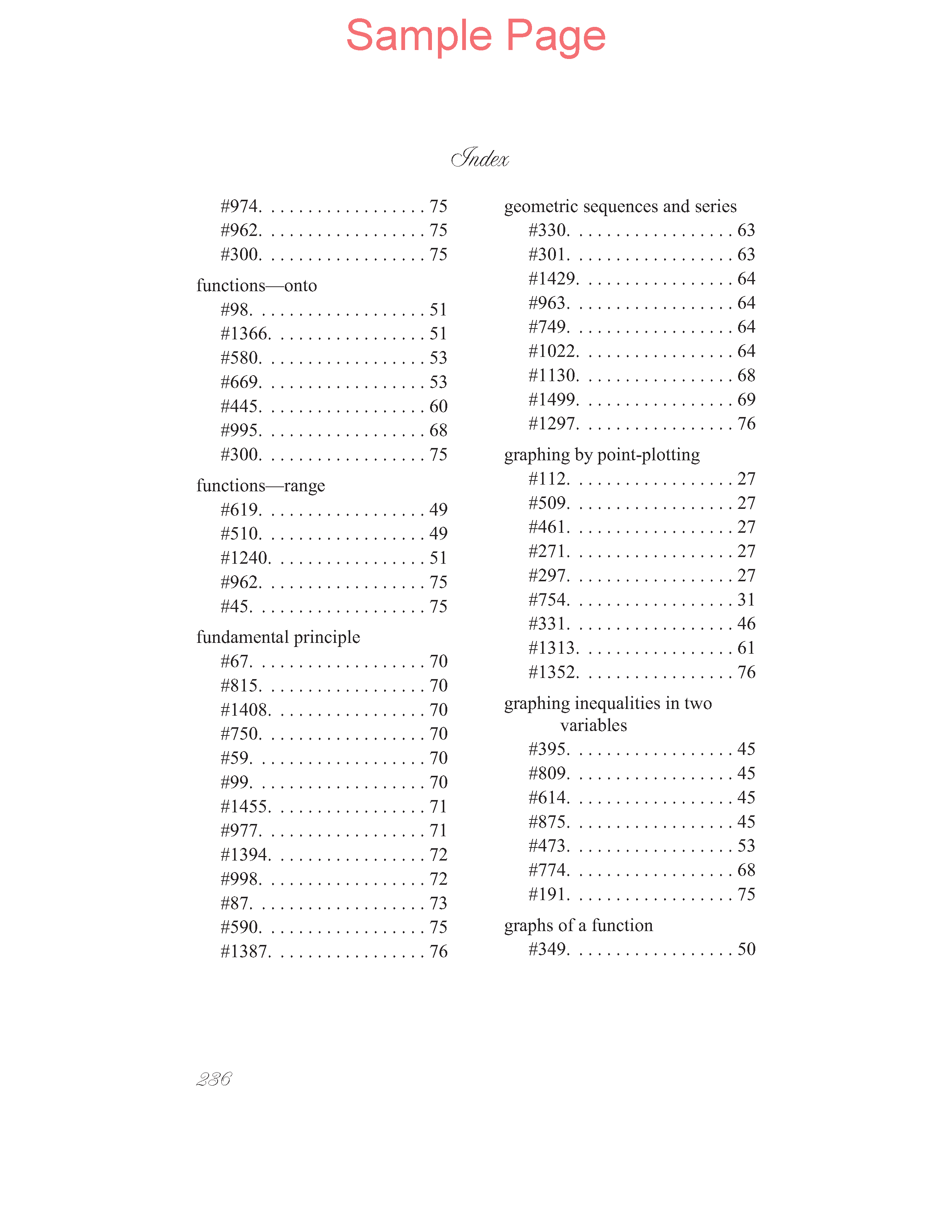 Zillions of Practice Problems: Advanced Algebra