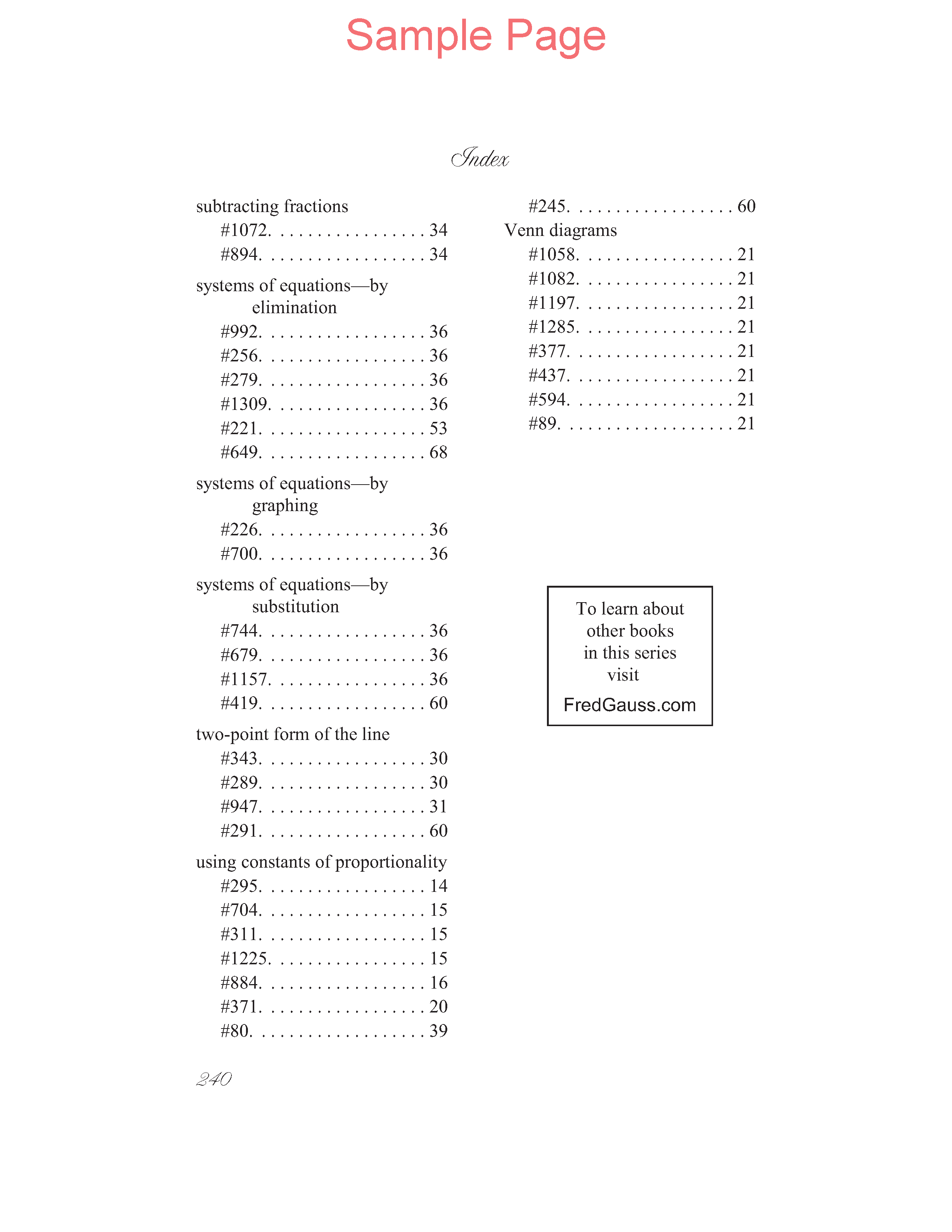 Zillions of Practice Problems: Advanced Algebra