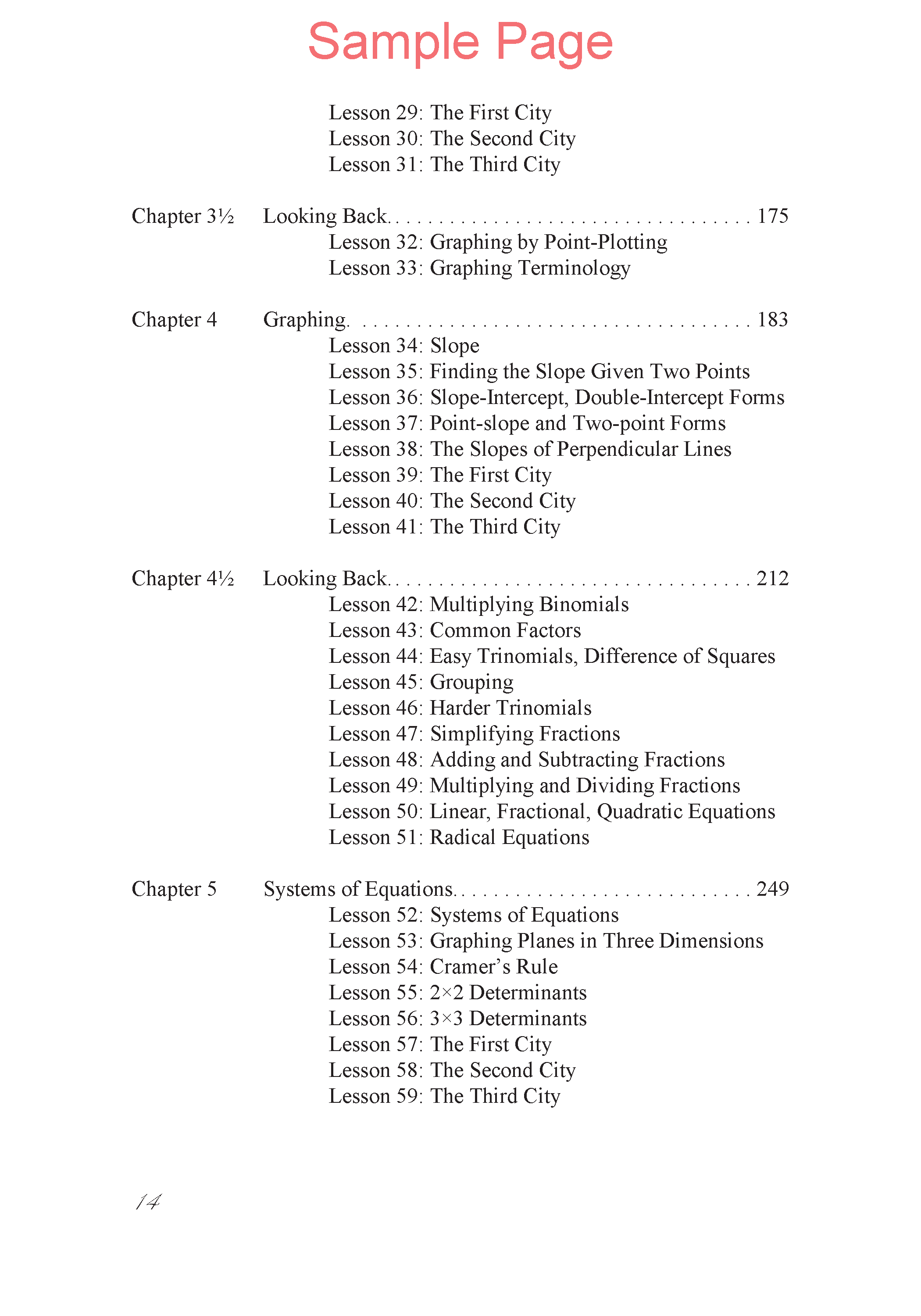Life of Fred: Advanced Algebra Expanded Edition