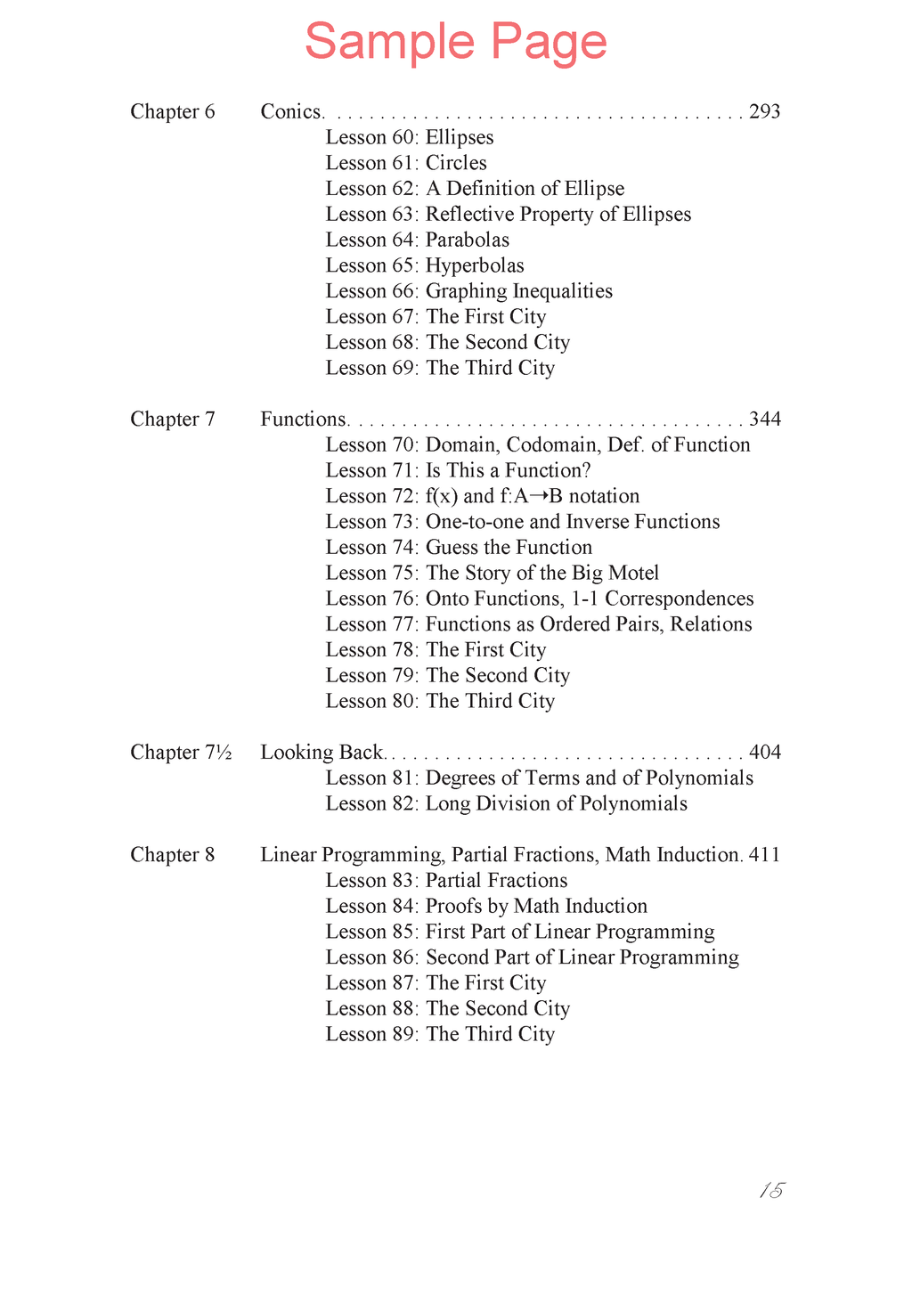 Life of Fred: Advanced Algebra Expanded Edition