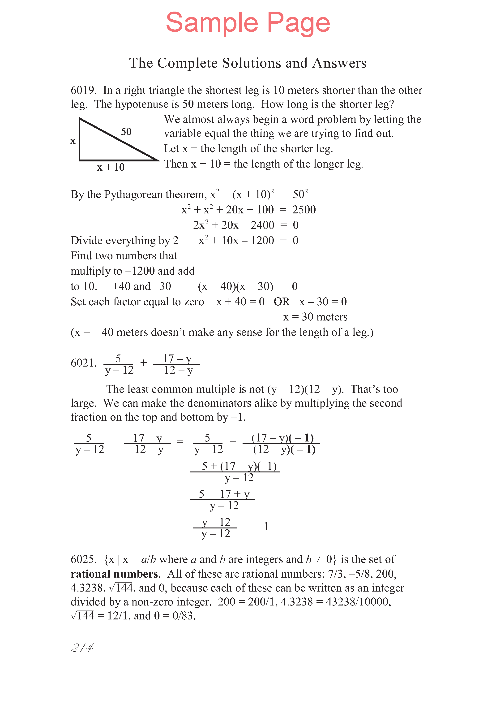 Zillions of Practice Problems: Beginning Algebra