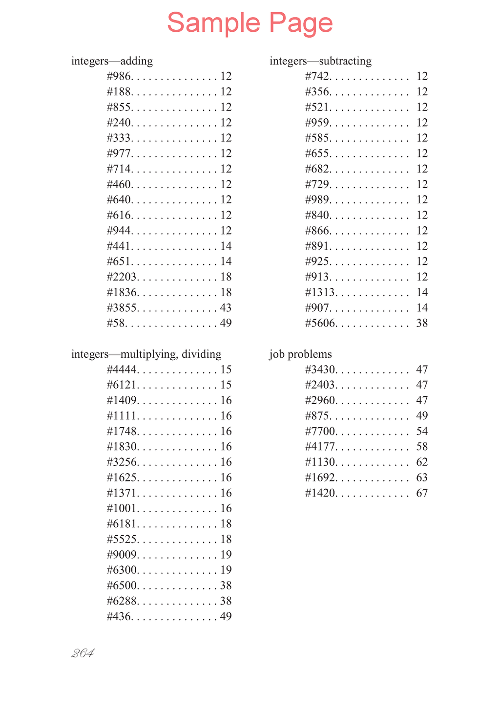 Zillions of Practice Problems: Beginning Algebra