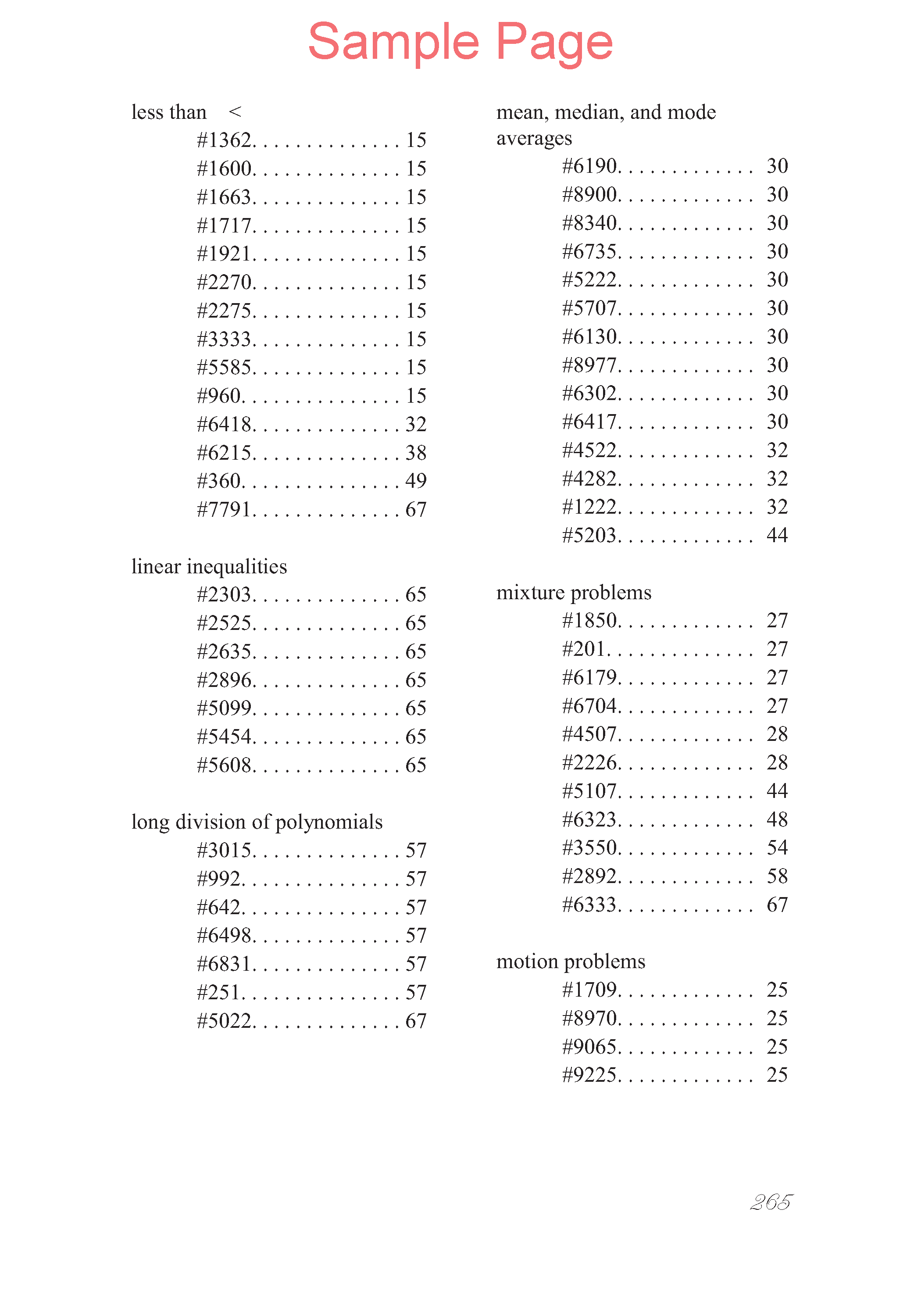Zillions of Practice Problems: Beginning Algebra