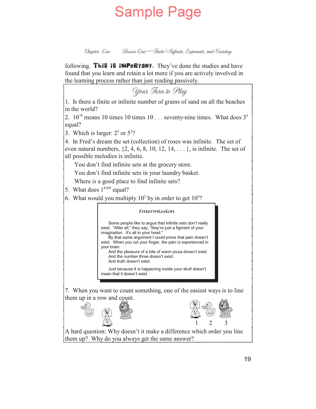 Life of Fred: Beginning Algebra Expanded Edition