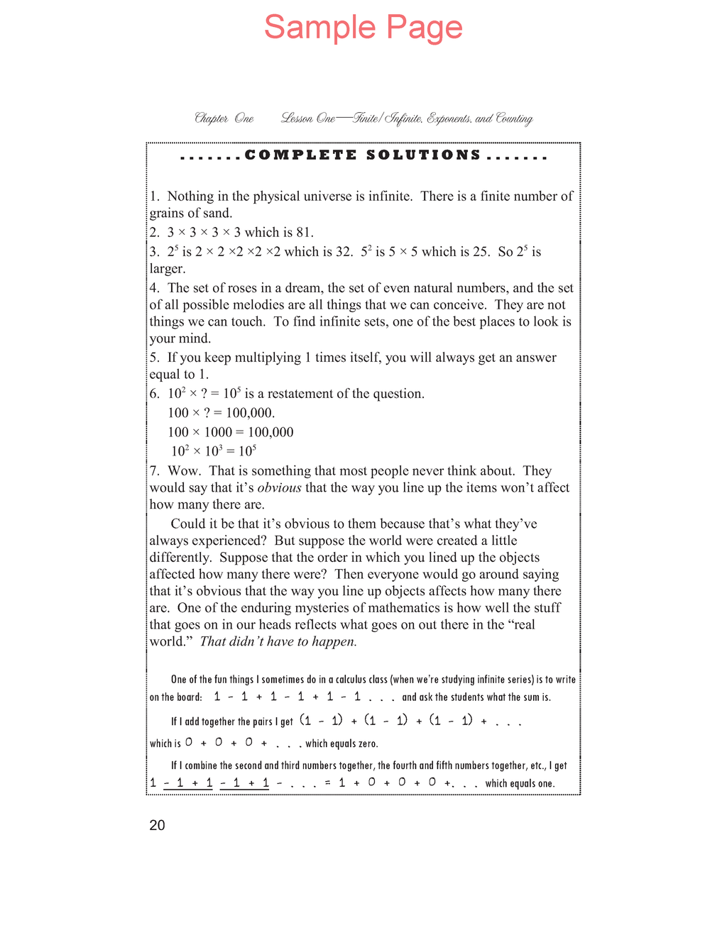 Life of Fred: Beginning Algebra Expanded Edition