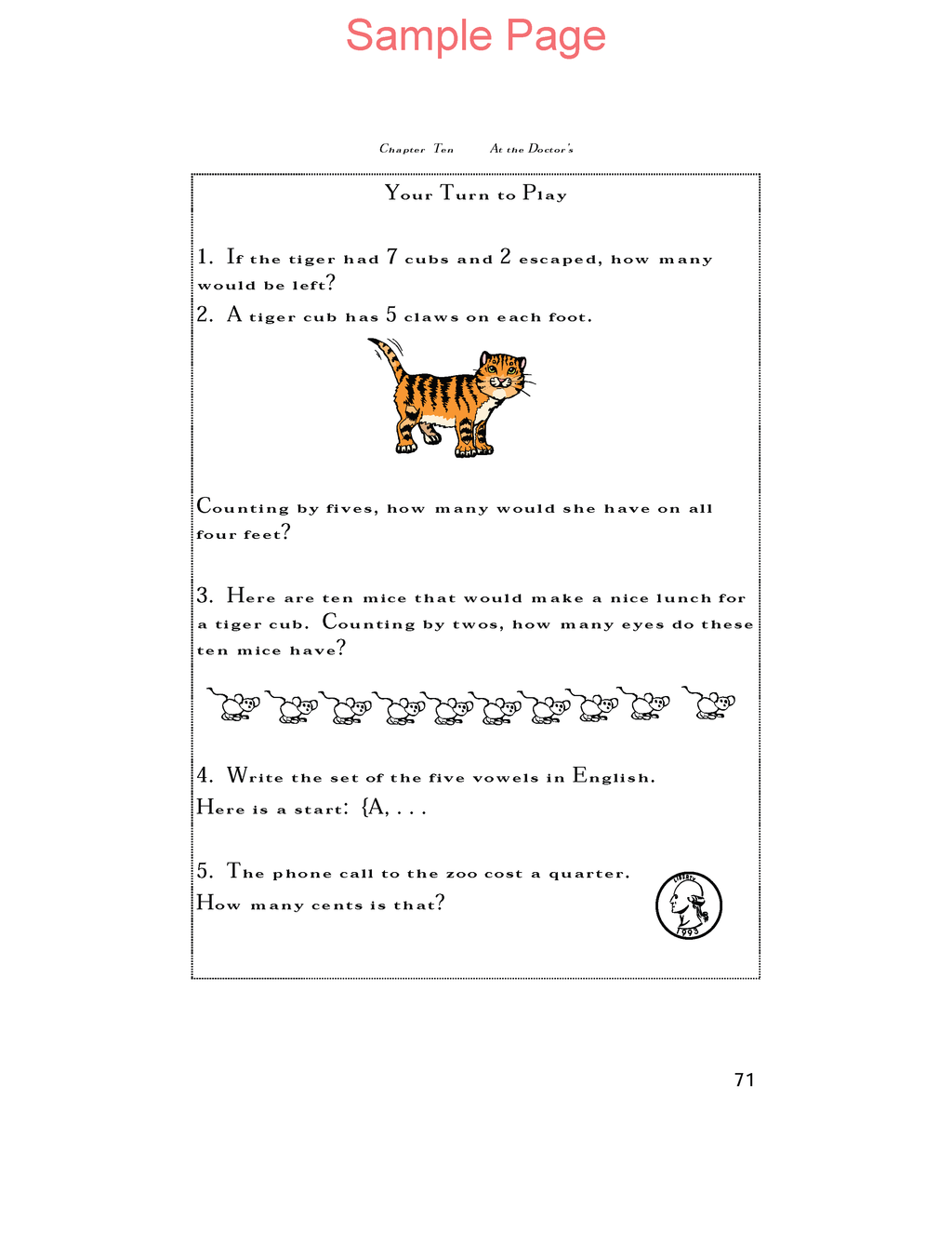 Life of Fred: Cats