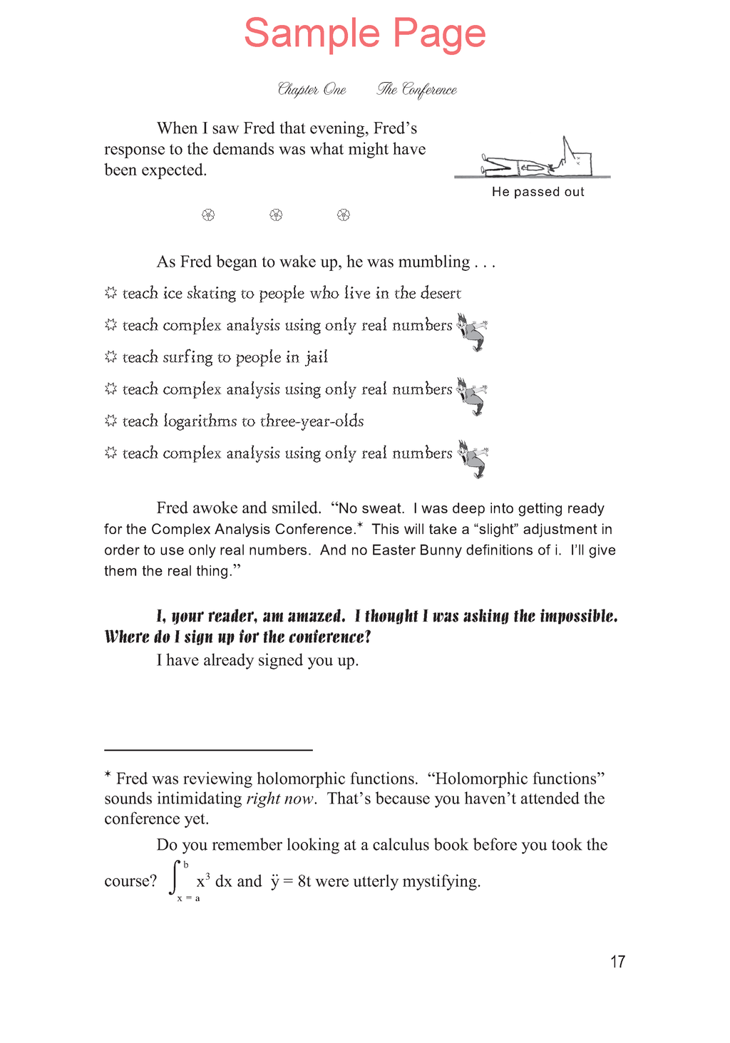 Life of Fred: Complex Analysis