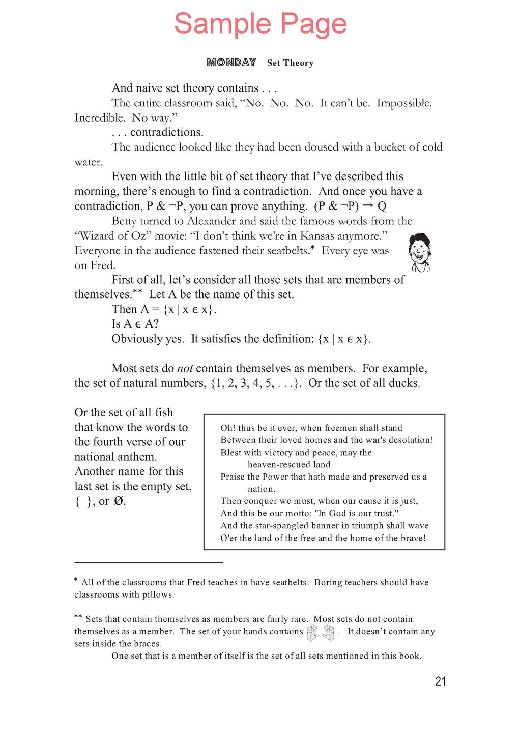 Life of Fred: Five Days of Upper Division Math