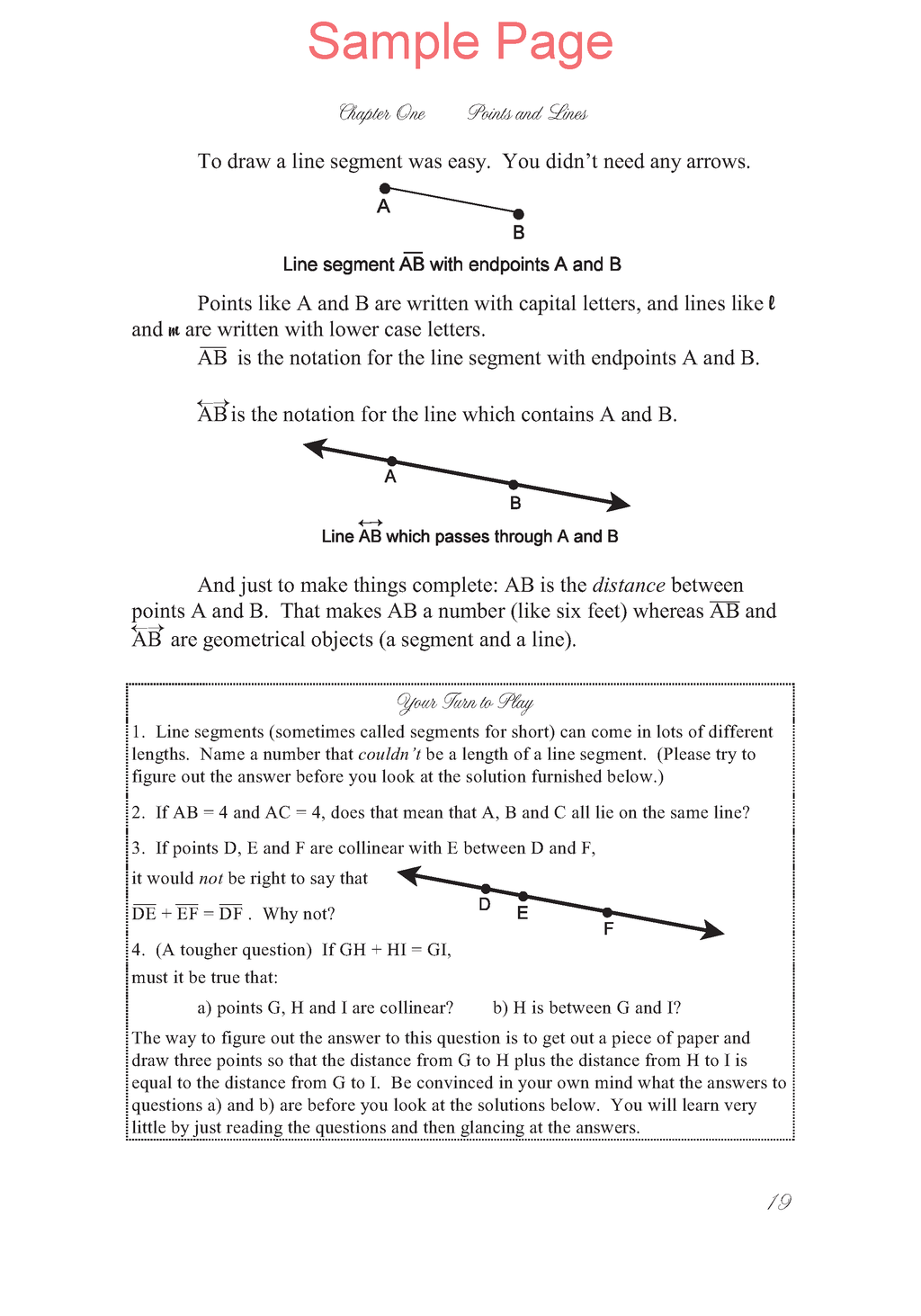 Life of Fred: Geometry Expanded Edition