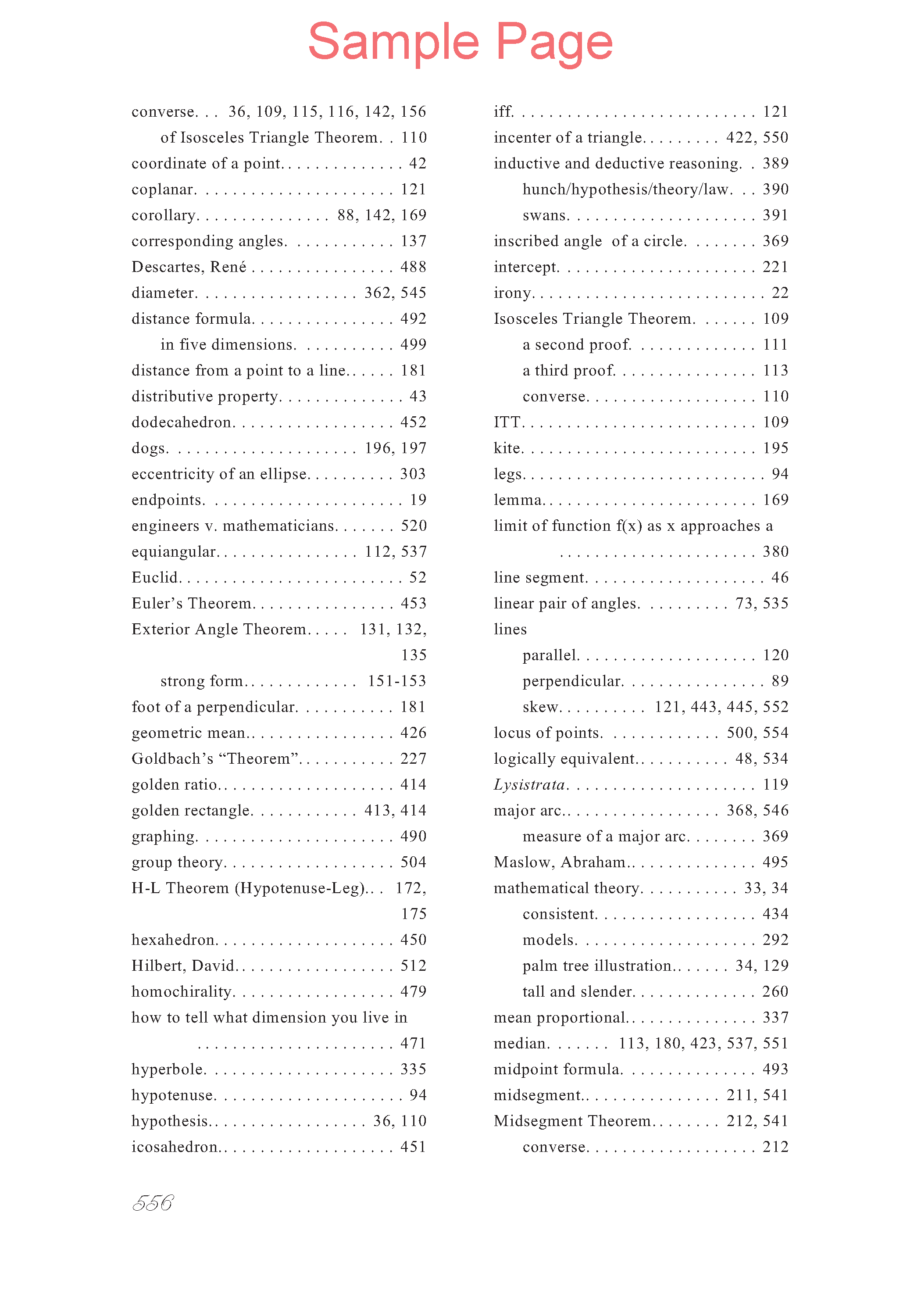 Life of Fred: Geometry Expanded Edition