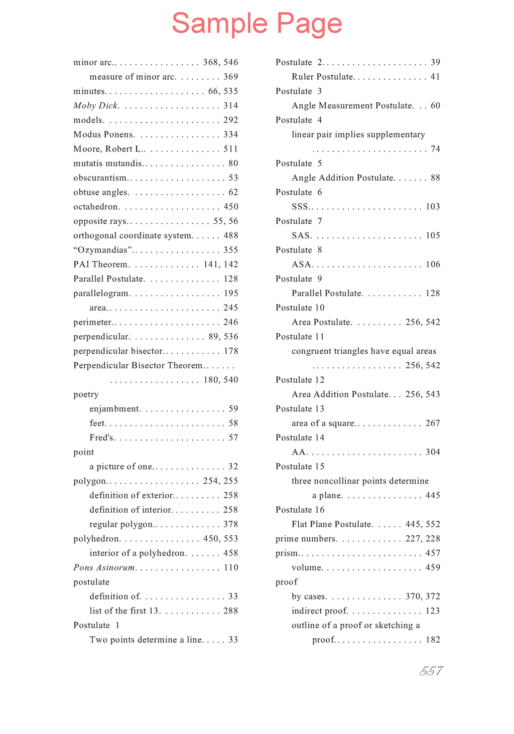 Life of Fred: Geometry Expanded Edition
