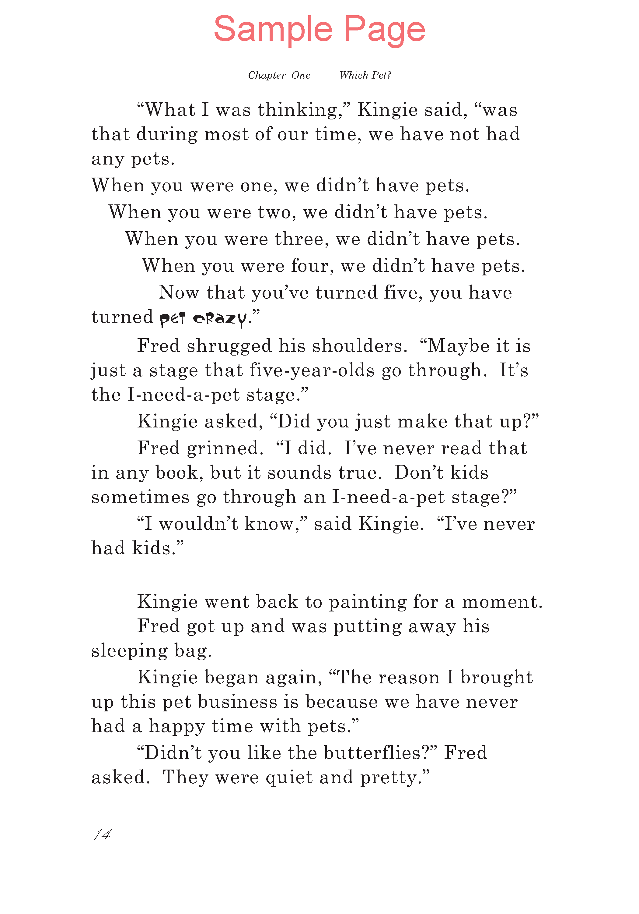 Life of Fred: Goldfish