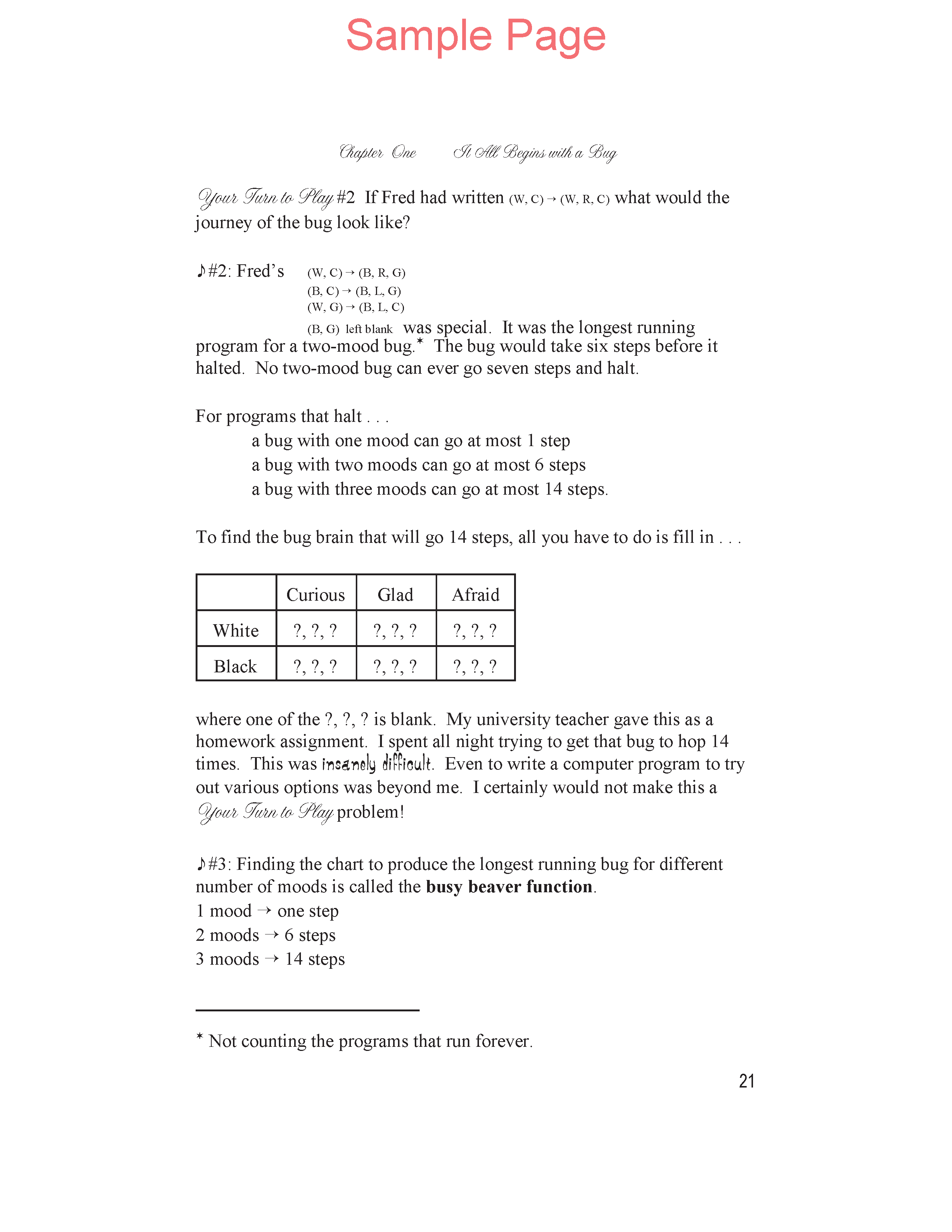 Life of Fred: Metamathematics
