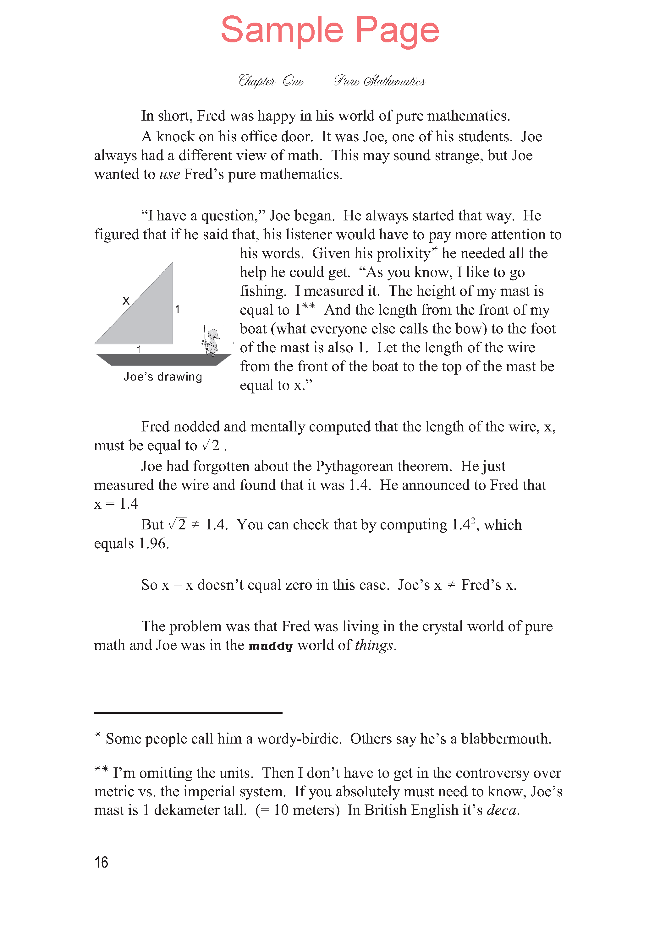 Life of Fred: Numerical Analysis