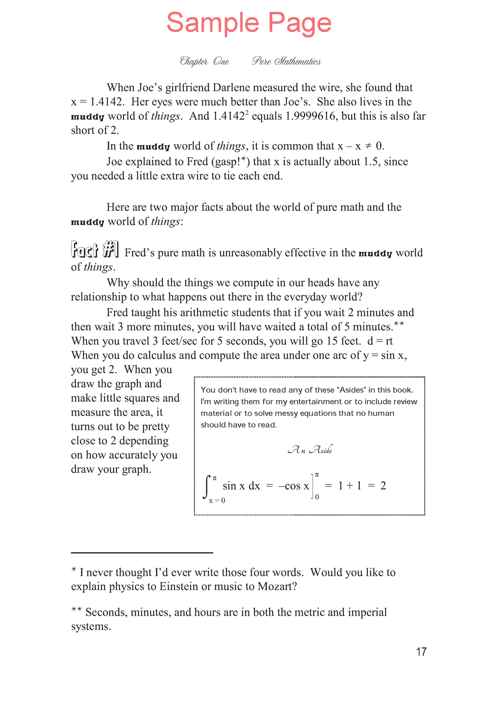 Life of Fred: Numerical Analysis