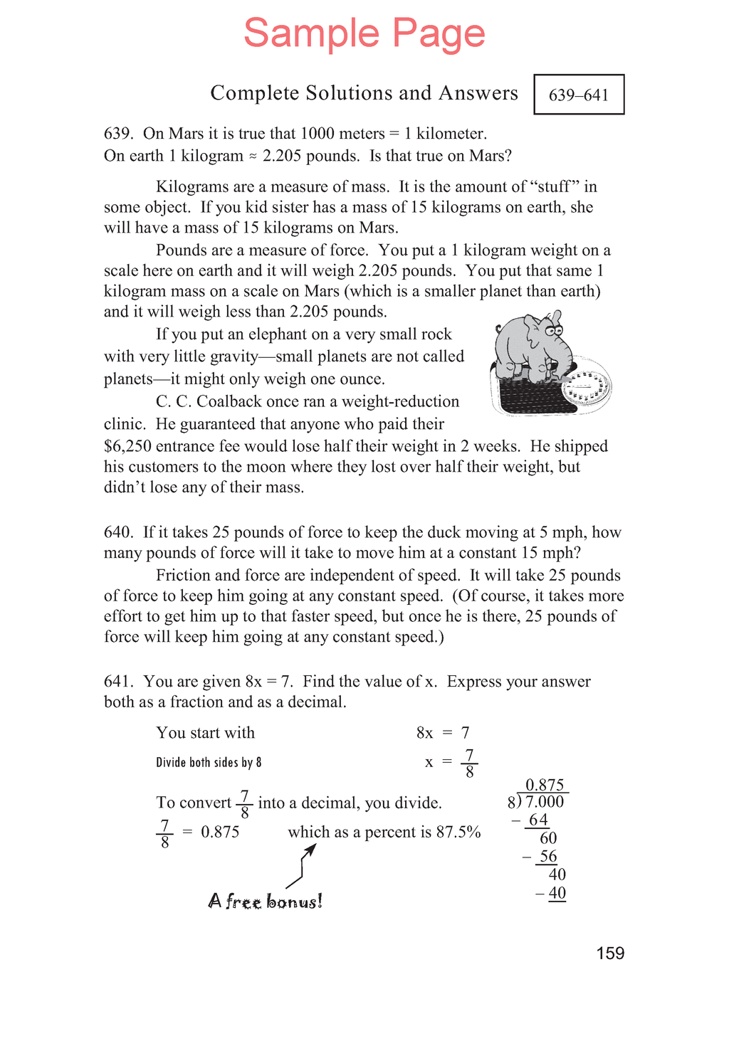 Zillions of Practice Problems: Pre-Algebra 0 with Physics