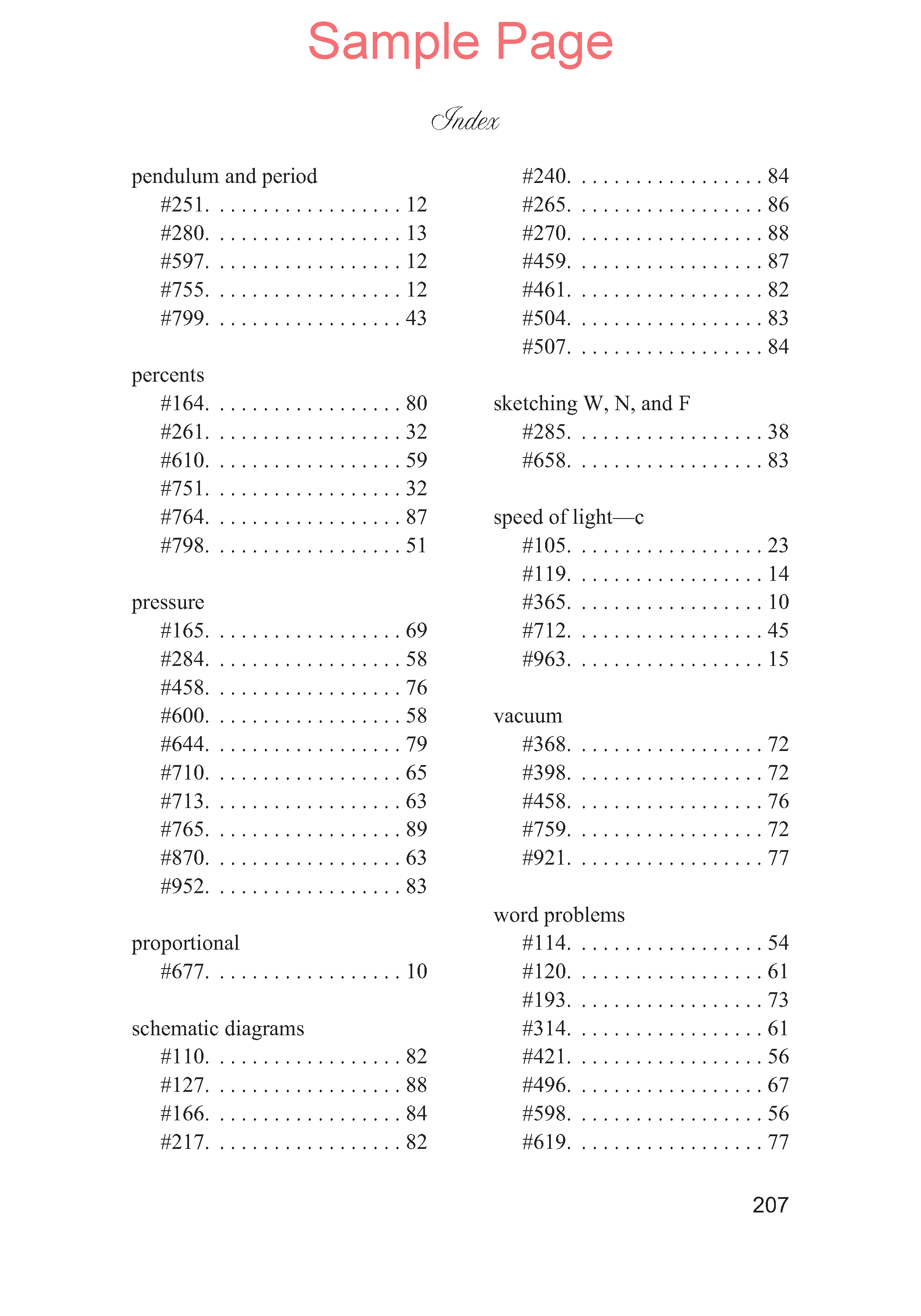 Zillions of Practice Problems: Pre-Algebra 0 with Physics