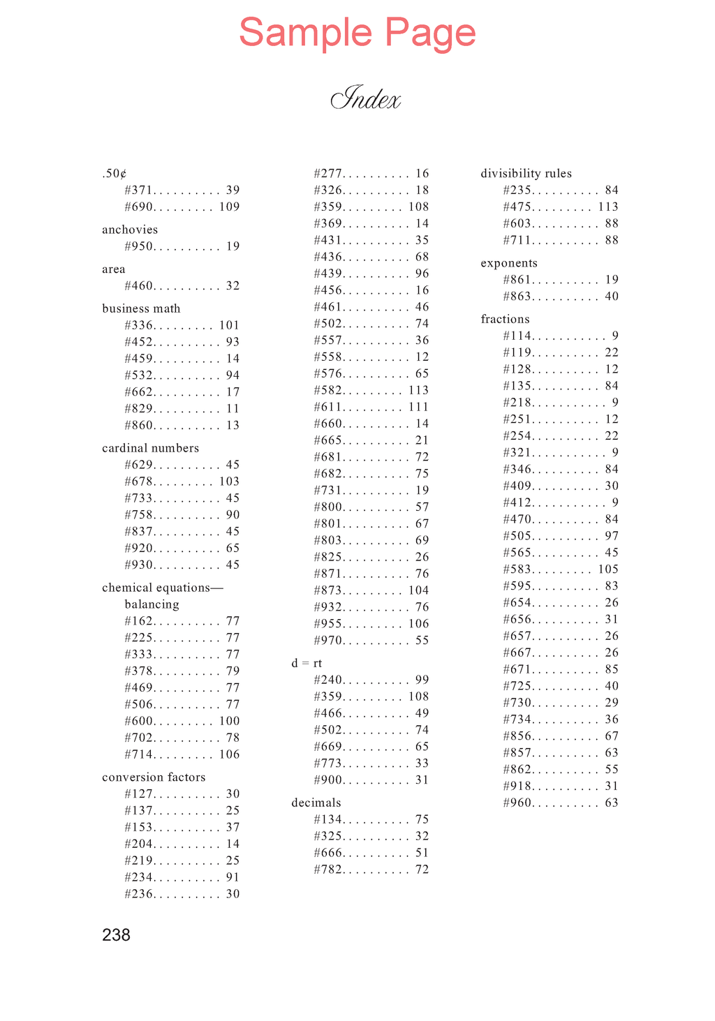 Zillions of Practice Problems: Pre-Algebra 1 with Biology