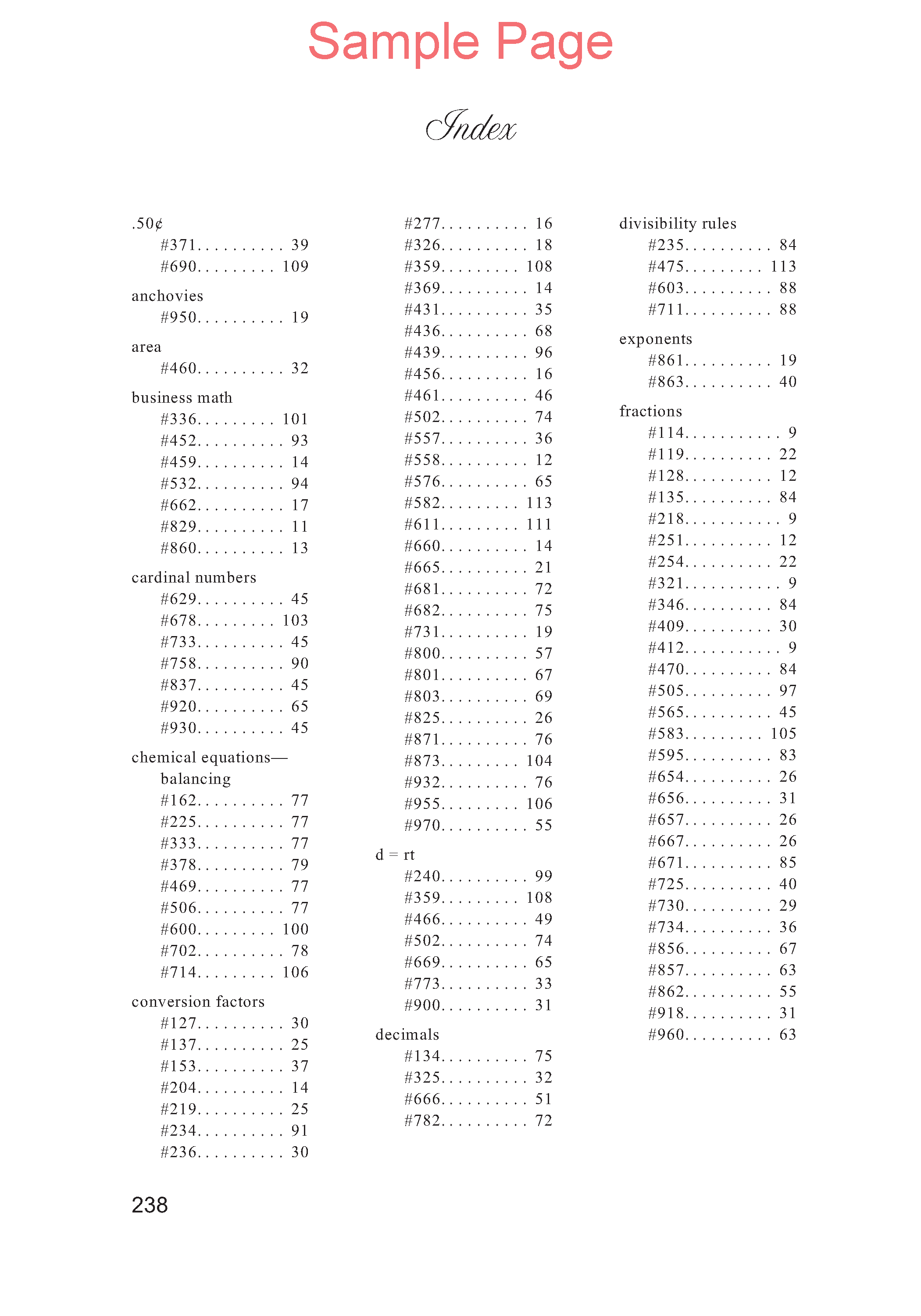Zillions of Practice Problems: Pre-Algebra 1 with Biology