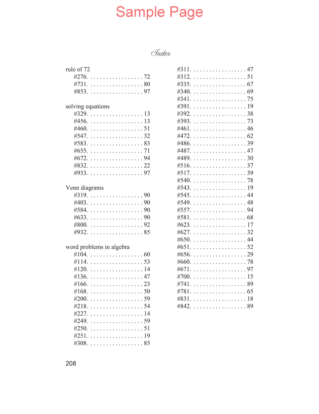 Zillions of Practice Problems: Pre-Algebra 2 with Economics