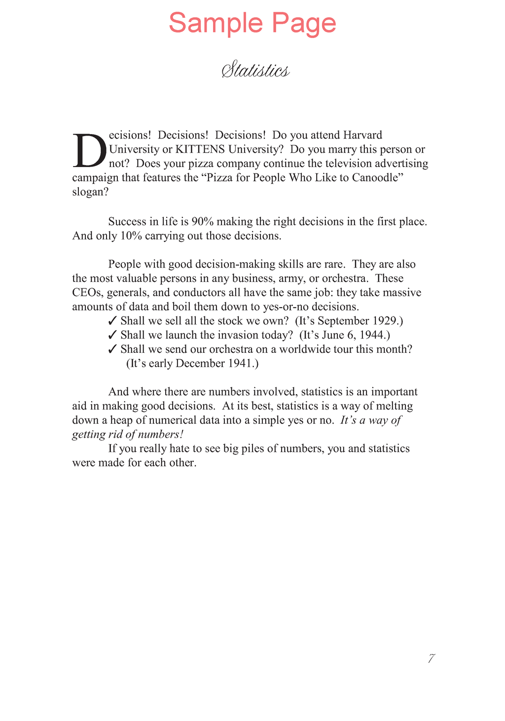 Life of Fred: Statistics Expanded Edition