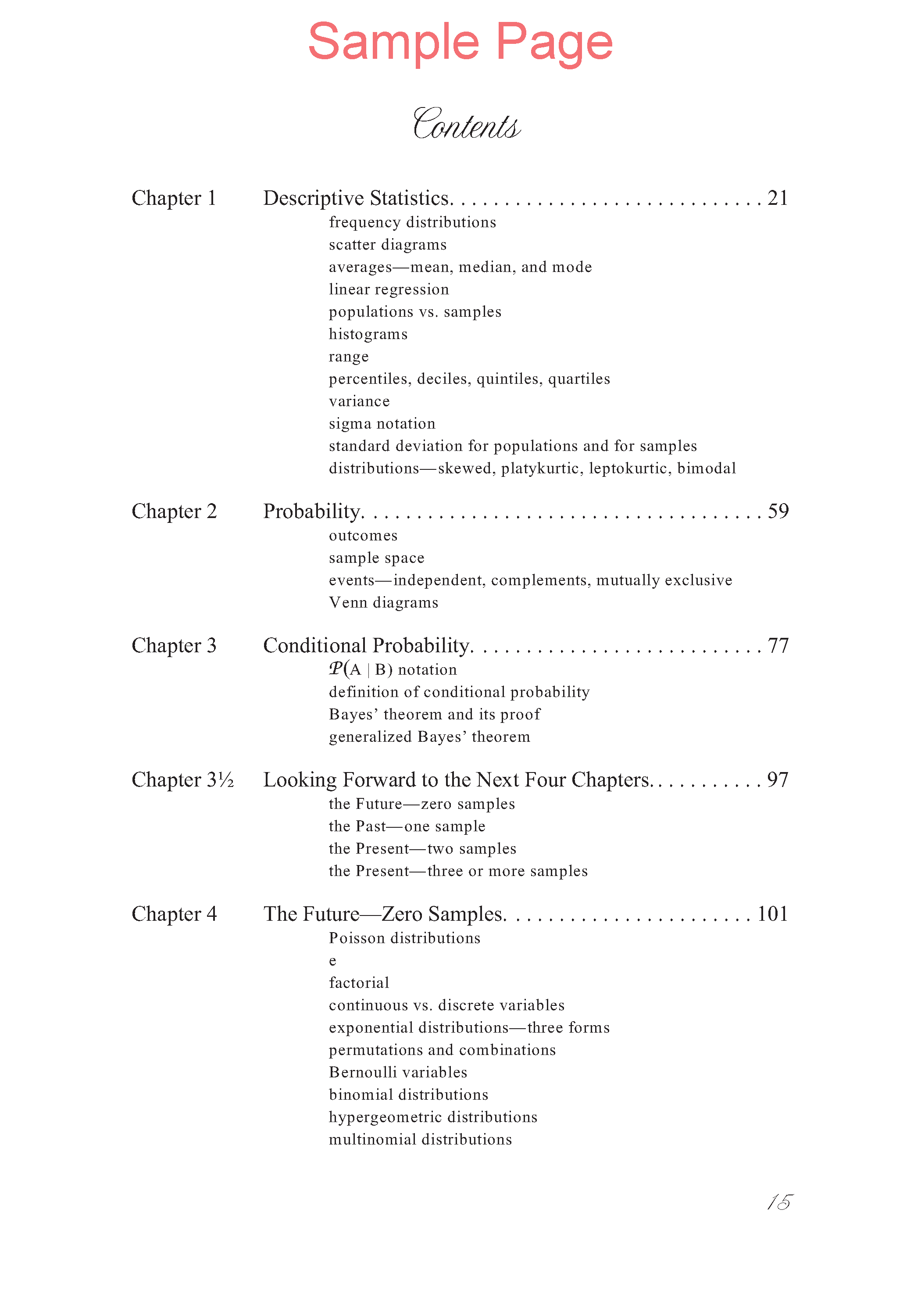 Life of Fred: Statistics Expanded Edition