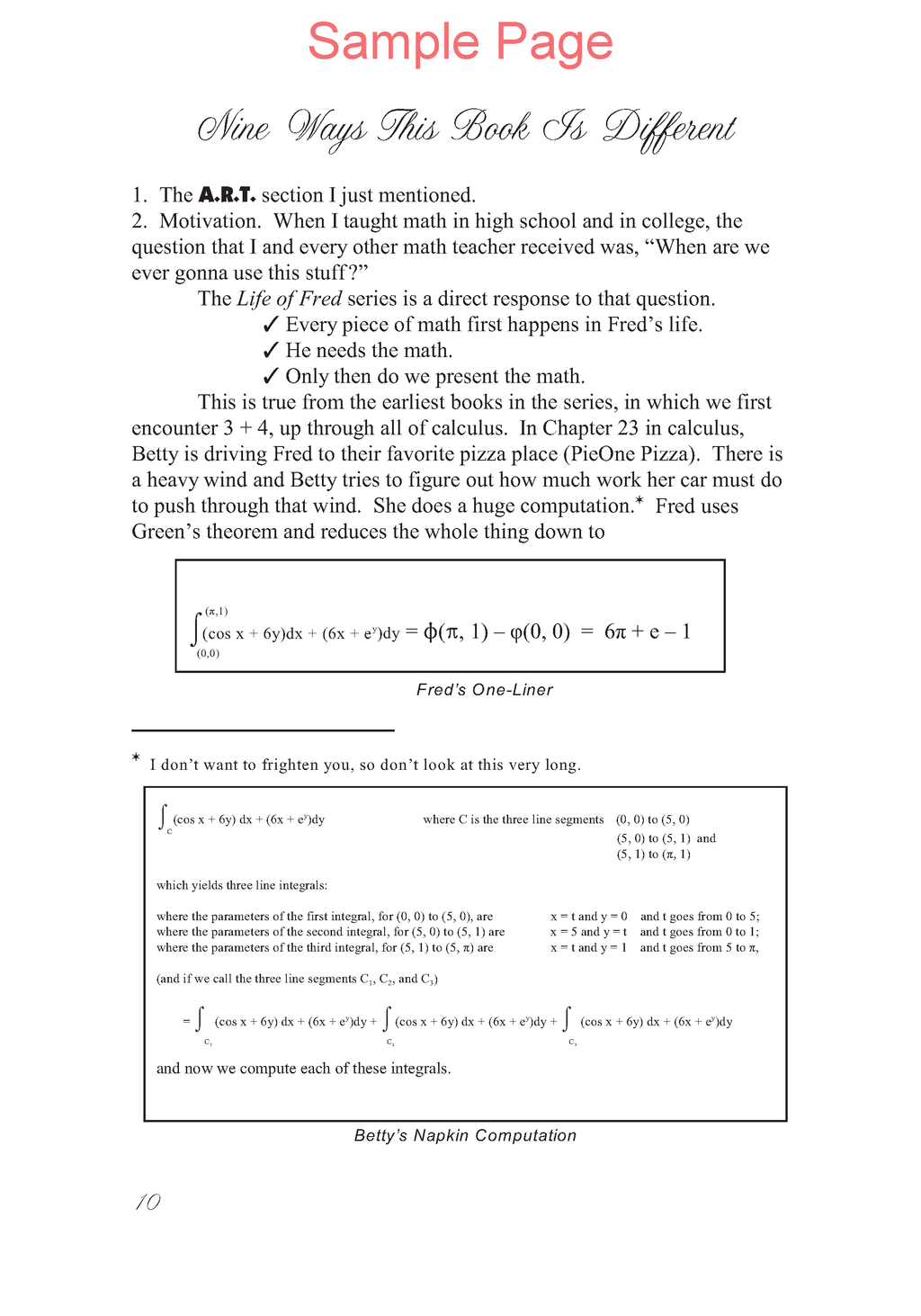 Life of Fred: Trigonometry Expanded Edition