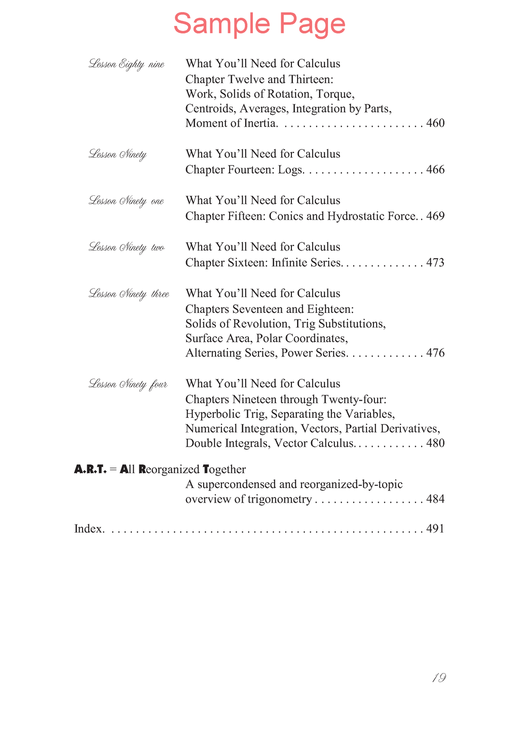 Life of Fred: Trigonometry Expanded Edition