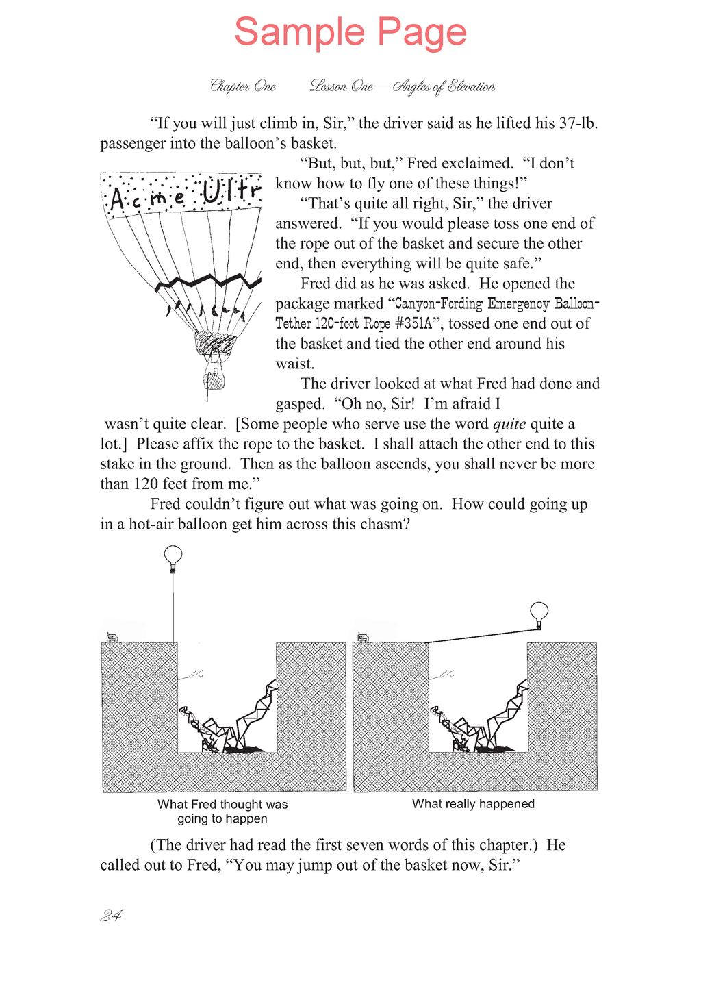 Life of Fred: Trigonometry Expanded Edition