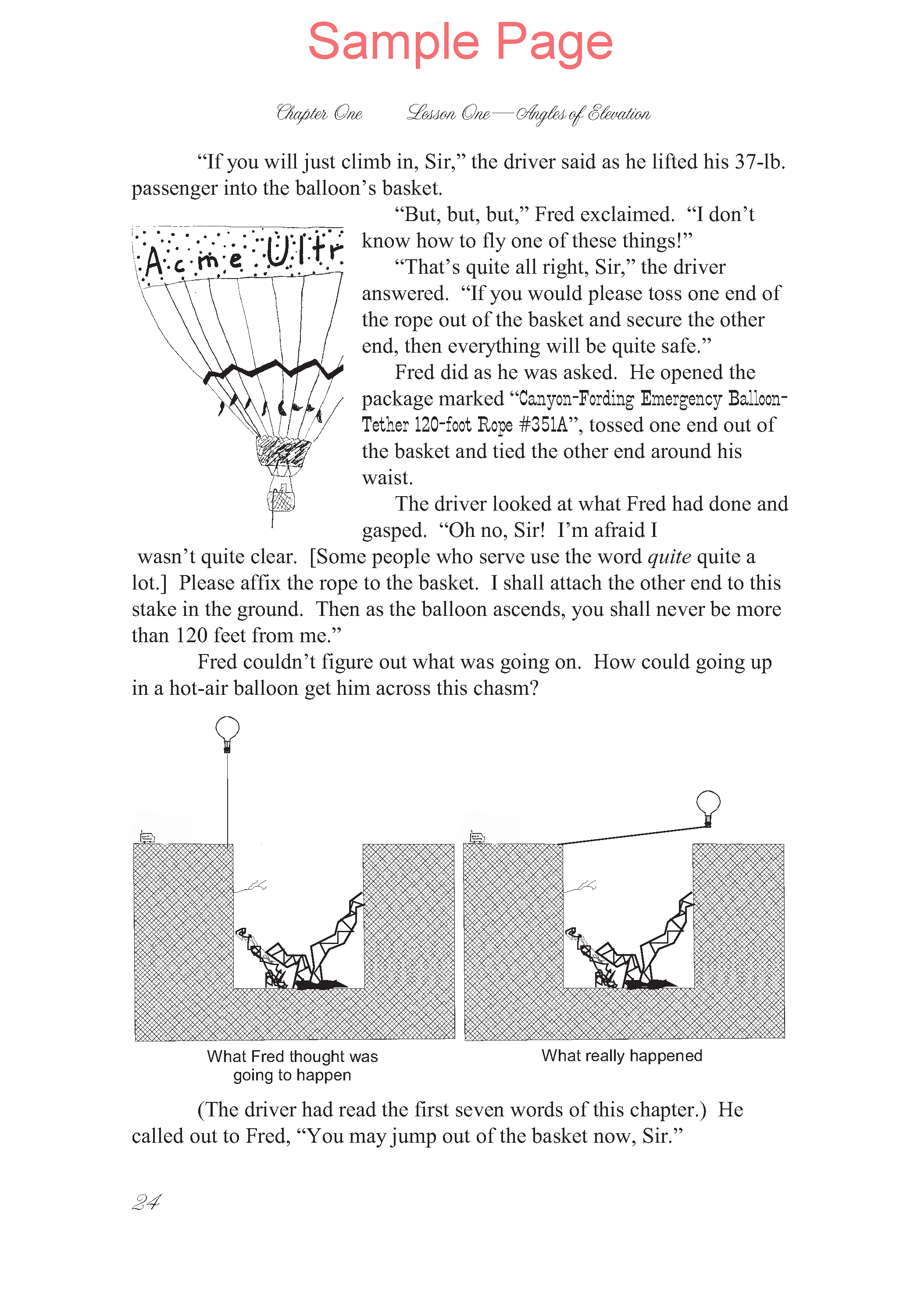 Life of Fred: Trigonometry Expanded Edition