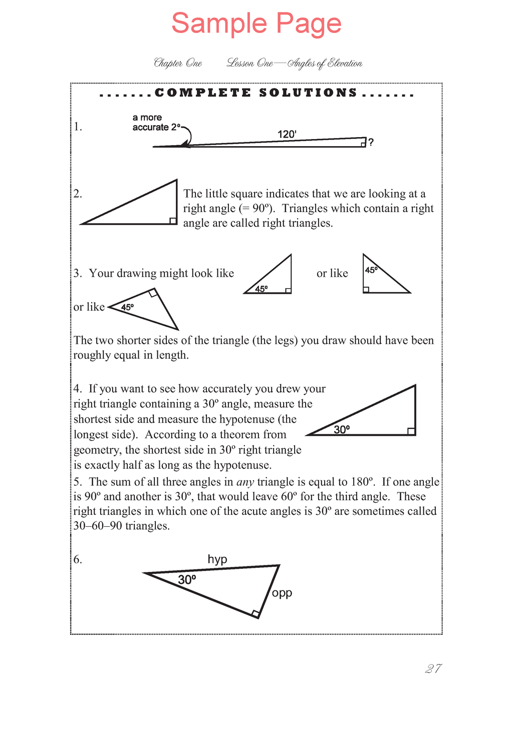 Life of Fred: Trigonometry Expanded Edition