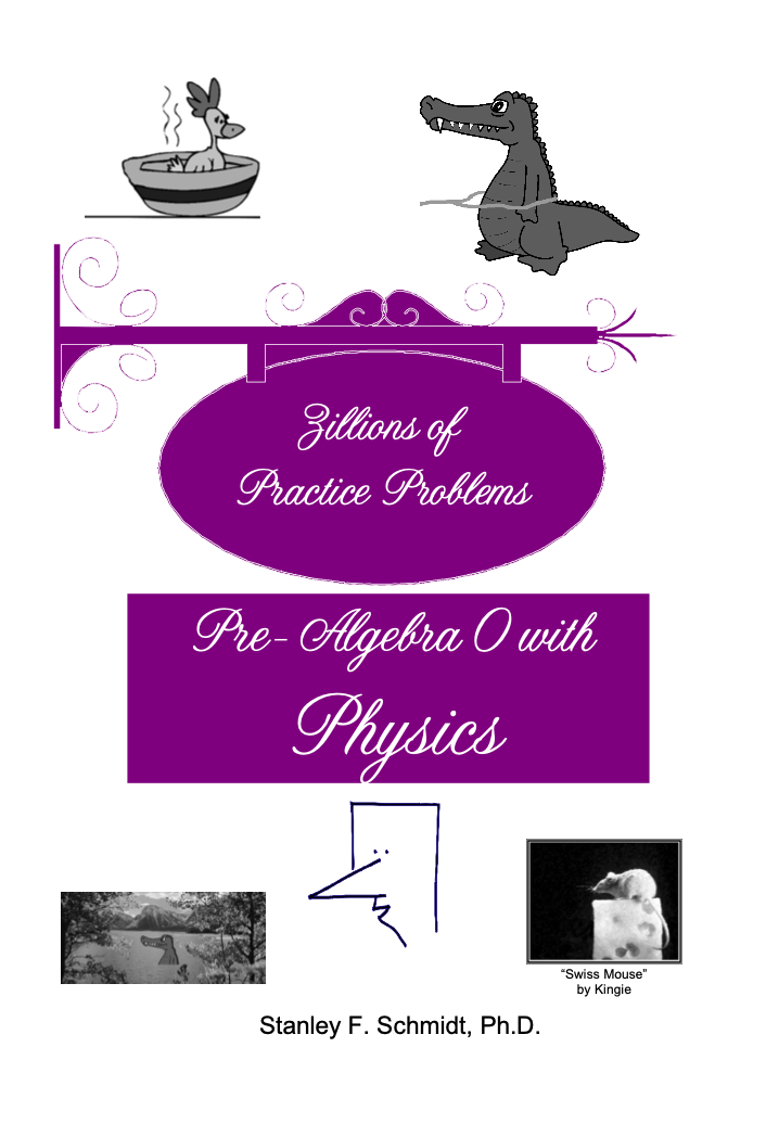 Zillions of Practice Problems: Pre-Algebra 0 with Physics
